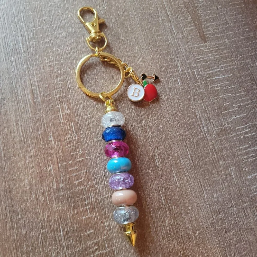 Beaded Handcrafted Initial 